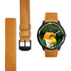 Caique Parrot Art Print Wrist watch