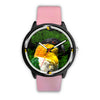 Caique Parrot Art Print Wrist watch