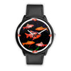 Cherry Barb Fish Print Wrist Watch