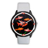 Cherry Barb Fish Print Wrist Watch