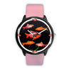 Cherry Barb Fish Print Wrist Watch