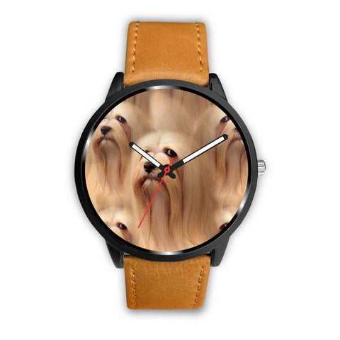 Lhasa Apso Dog Print Wrist Watch