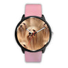 Lhasa Apso Dog Print Wrist Watch