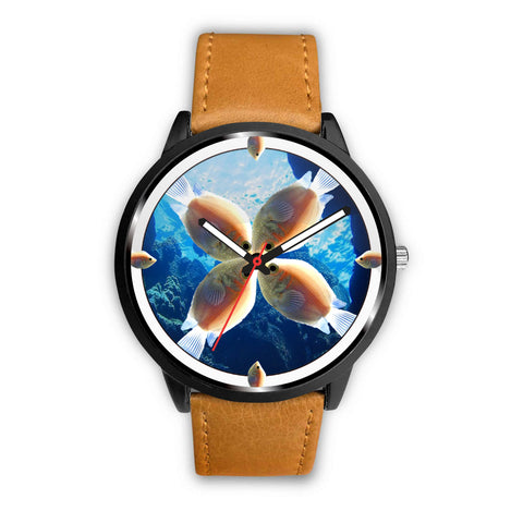 Kissing Gourami Fish (Kissing Fish) Print Wrist watch