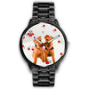 Cute Welsh Terrier Dog Print Wrist Watch