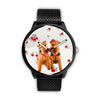Cute Welsh Terrier Dog Print Wrist Watch