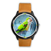 Monk Parakeet Parrot (Quaker Parrot) Print Wrist watch