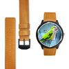 Monk Parakeet Parrot (Quaker Parrot) Print Wrist watch