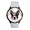 Lovely Boston Terrier Dog Print Wrist Watch