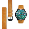 Neon Tetra Fish Art Print Wrist Watch