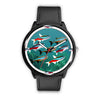 Neon Tetra Fish Art Print Wrist Watch