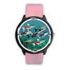 Neon Tetra Fish Art Print Wrist Watch