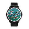 Neon Tetra Fish Art Print Wrist Watch