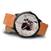 Border Collie Dog Print Wrist Watch