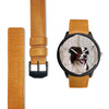 Border Collie Dog Print Wrist Watch