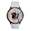 Border Collie Dog Print Wrist Watch