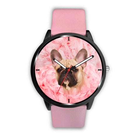 French Bulldog Print Wrist Watch