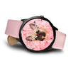 French Bulldog Print Wrist Watch