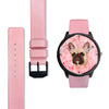 French Bulldog Print Wrist Watch