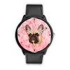 French Bulldog Print Wrist Watch