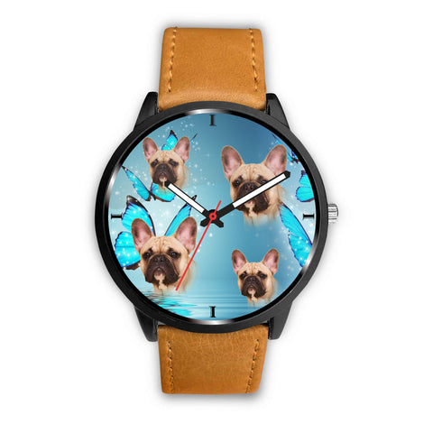 Lovely French Bulldog Print Wrist Watch