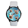 Lovely French Bulldog Print Wrist Watch