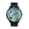 Lovely French Bulldog Print Wrist Watch