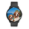 Cute Beagle Dog Print Wrist Watch