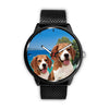 Cute Beagle Dog Print Wrist Watch