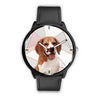 Beagle Dog Print Wrist Watch