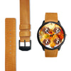 Lovely Beagle Dog Print Wrist Watch