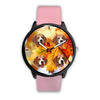 Lovely Beagle Dog Print Wrist Watch