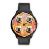 Lovely Bulldog Print Wrist Watch