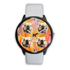 Lovely Bulldog Print Wrist Watch