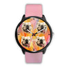 Lovely Bulldog Print Wrist Watch