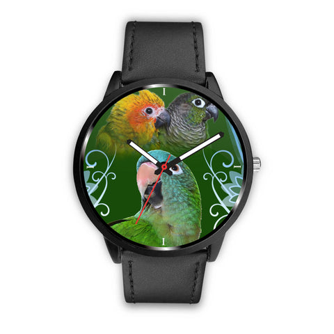 Conure Parrot Print Wrist Watch