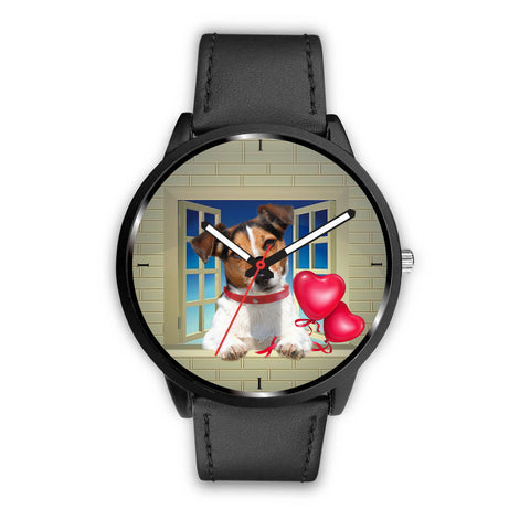 Jack Russell Terrier Love Print Wrist Watch