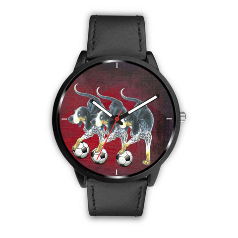 Awesome Bluetick Coonhound Dog Print Wrist Watch