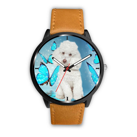 Lovely Poodle Dog Print Wrist Watch