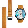 Lovely Poodle Dog Print Wrist Watch