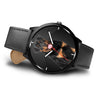 Rottweiler Dog Black Print Wrist Watch