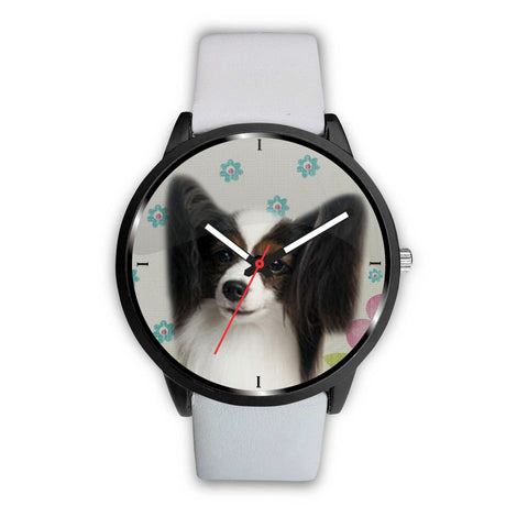 Papillon dog Print Wrist Watch