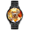 Cute Yorkshire Terrier Dog Print Wrist Watch