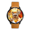 Cute Yorkshire Terrier Dog Print Wrist Watch