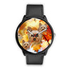 Cute Yorkshire Terrier Dog Print Wrist Watch