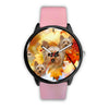 Cute Yorkshire Terrier Dog Print Wrist Watch