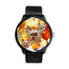 Cute Yorkshire Terrier Dog Print Wrist Watch