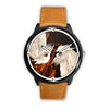 Afghan Hound Dog Art Print Limited Edition Wrist Watch