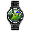 Blue Headed Parrot Art Print Wrist watch