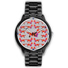 Dandie Dinmont Terrier Dog Pattern Art Print Wrist watch